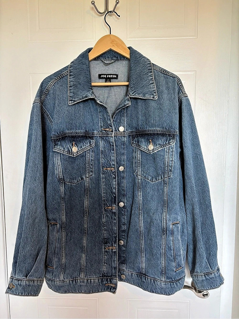 Joe Fresh Denim Jacket in Blue Like New